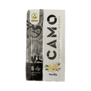 Afghan Hemp CAMO Natural Leaf Wraps - Vanilla