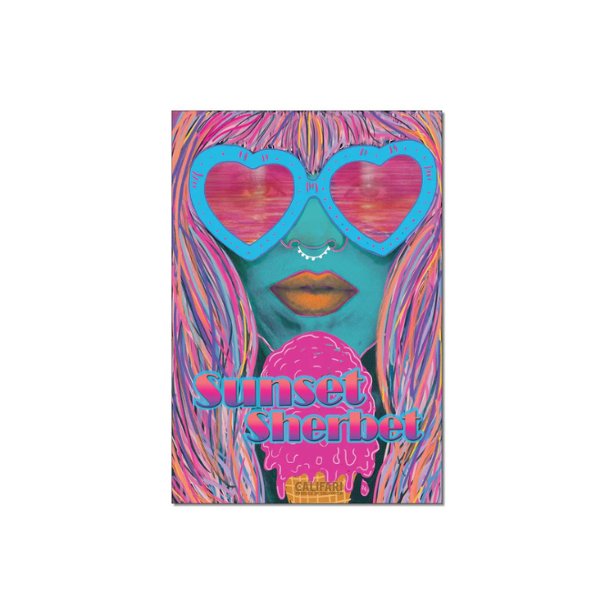 Califari 13x19 Poster - Sunset Sherbert