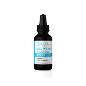 CBDism CBD Water Soluble Tincture 1000mg - Relief