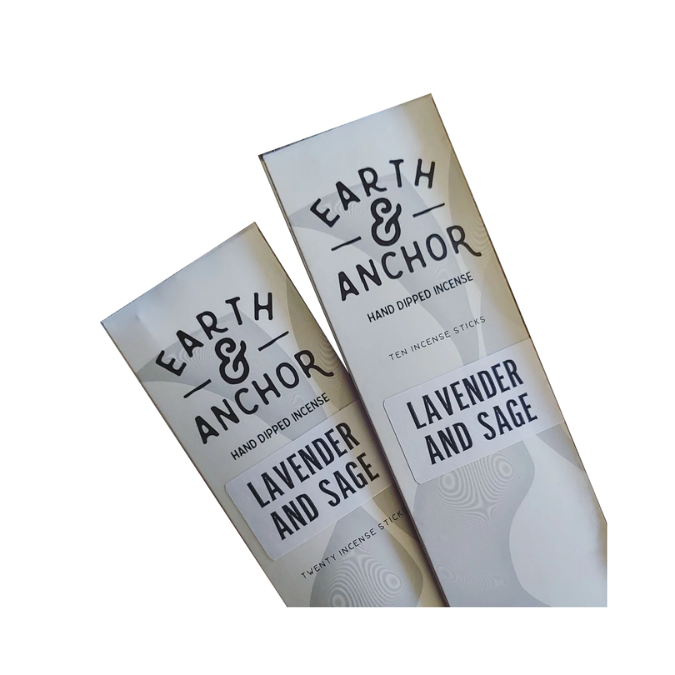 Earth & Anchor - Lavender & Sage Incense