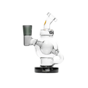 Goody Glass Mini Rig 4 piece Kit Orbit - Transparent Black