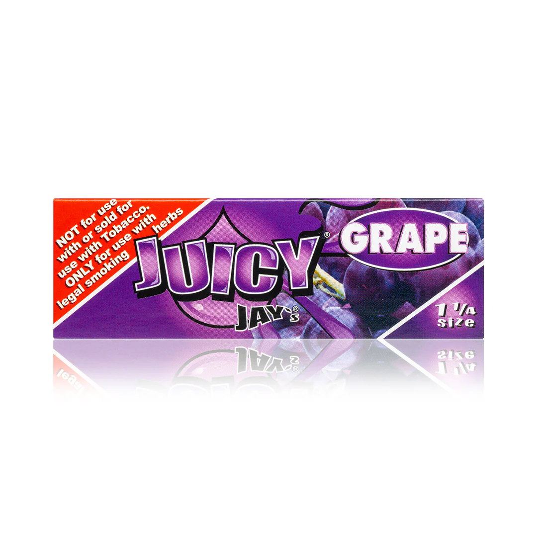 Juicy Jay Rolling Papers 1 1/4" - Grape
