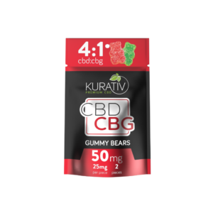 Kurativ CBG Gummy Bears Full Spectrum 50mg