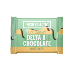 Kush Kolectiv Delta 8 Chocolate 25mg - Mint Chips