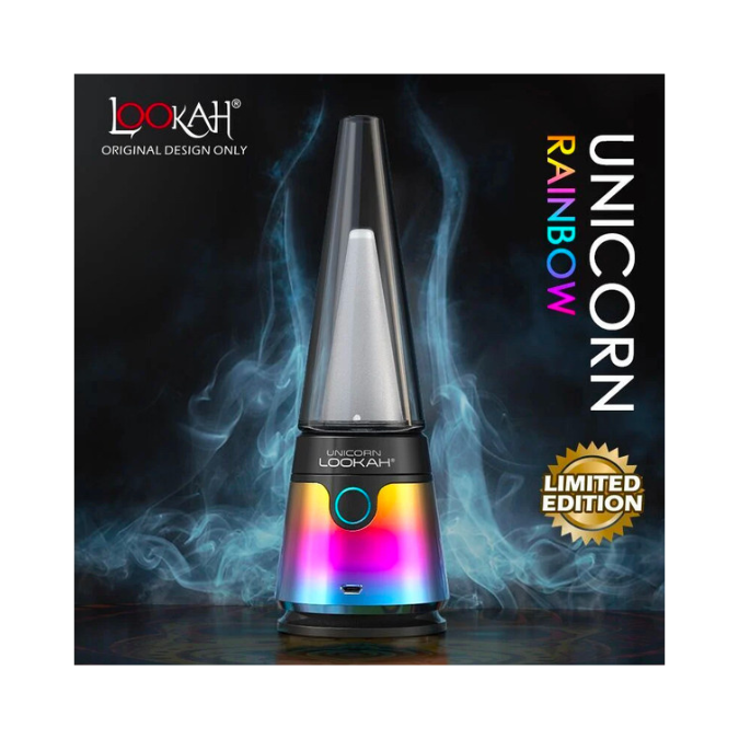 Lookah Quartz Unicorn Limited Edition - Rainbow