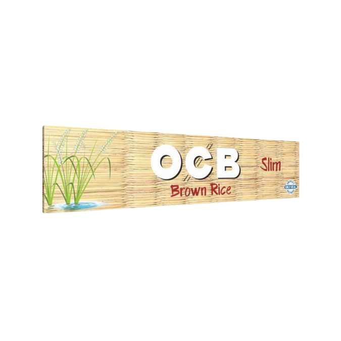 OCB Rolling Papers Brown Rice - Slim