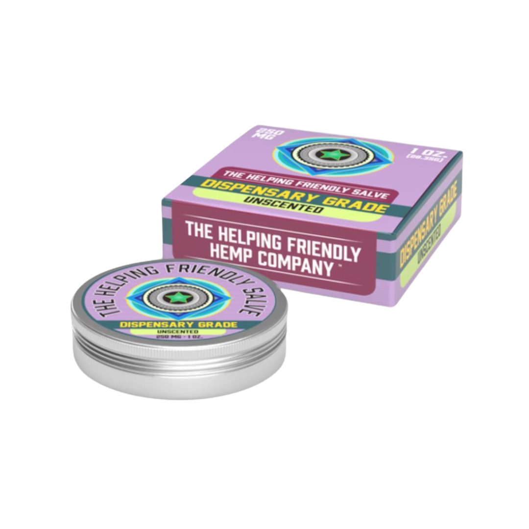 Helping Friendly Dispensary Grade Salve 250mg- Unscented