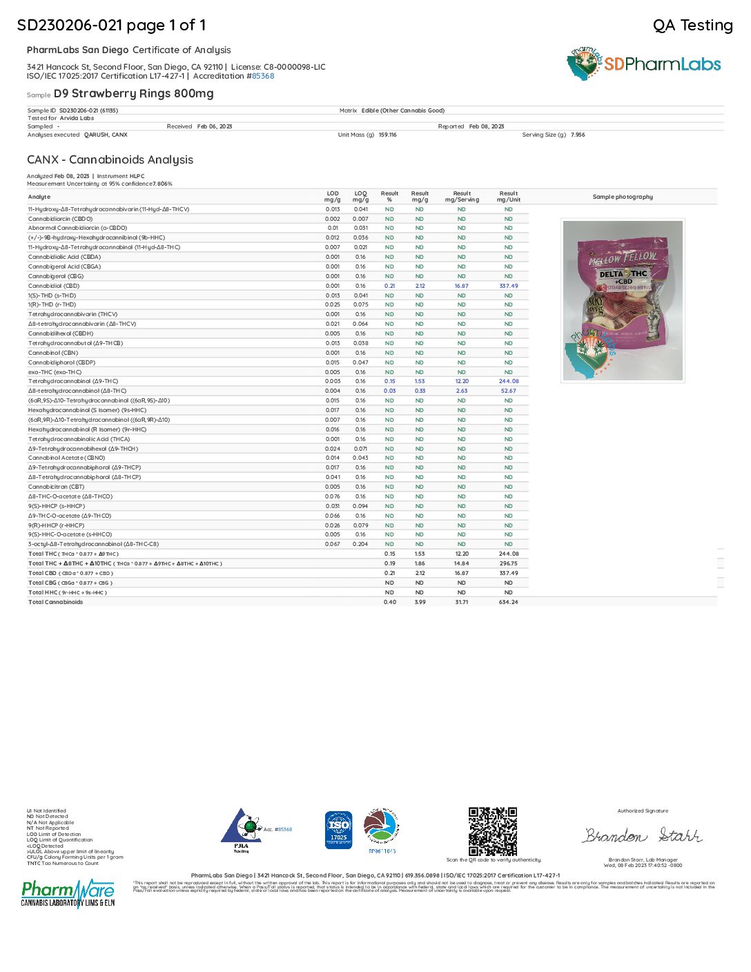 Mellow Fellow Delta 9 Gummies 800mg - Strawberry Rings - Image 2