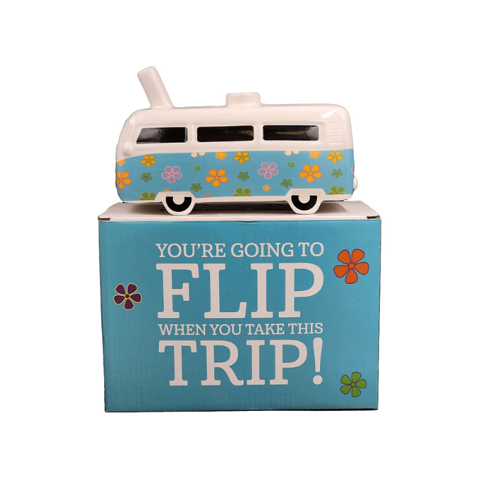 Fashion Craft Hand Pipe - Floral Bus - Image 2