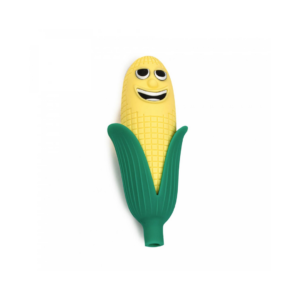Corn 4" Silicone Hand Pipe - Happy Face