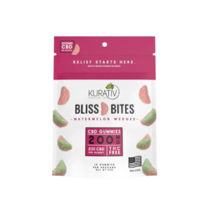 Kurativ Bliss Bites Broad Spectrum 200mg - Watermelon Wedges