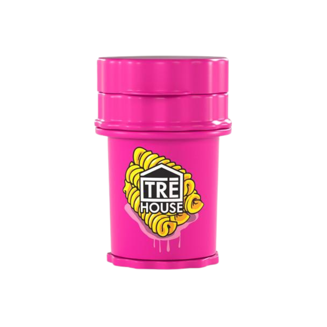 Tre House Mini Stash N' Grind - Pink Nudle