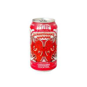 Levity Cannabis Spirit Cocktail 4mg - Strawberry Cough