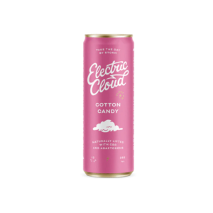 Electric Cloud CBD Sparkling Water 20mg - Cotton Candy