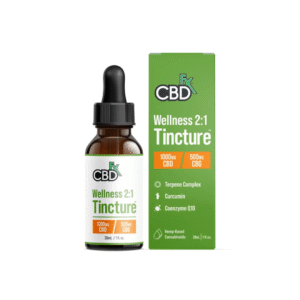 CBD FX Broad Spectrum Tincture CBD + CBG 1500mg - Wellness