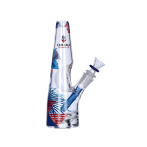 Cabana Cannabis Co Sunset Water Pipe 8" - Blue