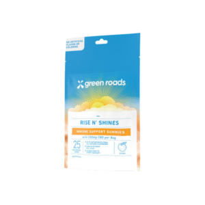 Green Roads Rise N' Shines Gummies 250mg - Citrus