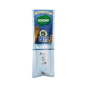 Endo Organic Hemp Wraps - Blazin' Blue Ice