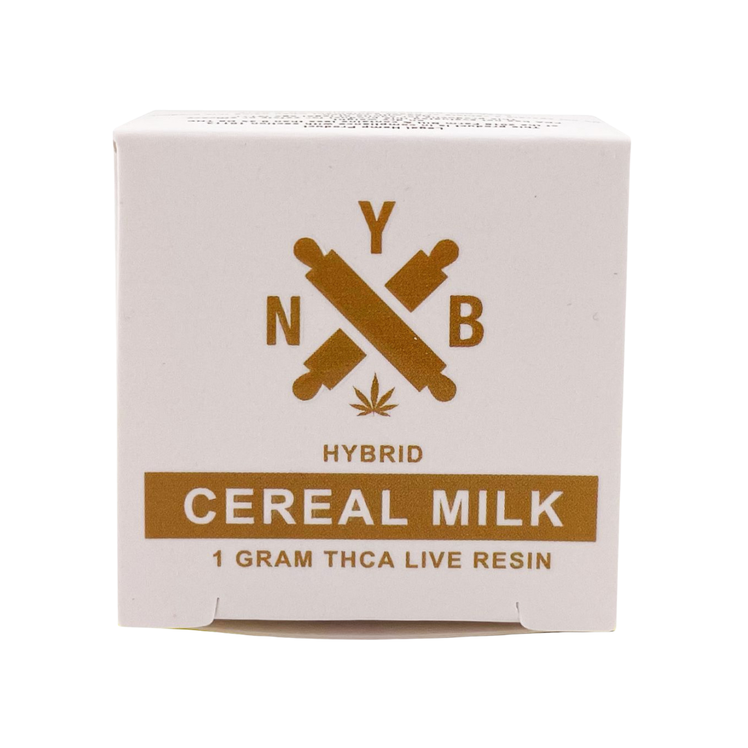 NYB THC-A Live Resin Concentrates 1g - Cereal Milk