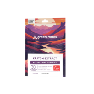Green Roads Kratom Extract Gummies 150mg - Wild Blood Orange