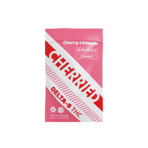 Cherried D9 Single Gummy 20mg - Cherry Limeade