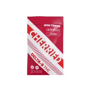 Cherried D9 Single Gummy 20mg - Wild Cherry