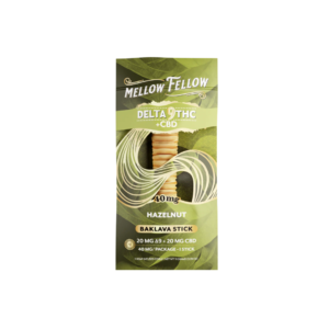 Mellow Fellow Baklava Sticks 40mg - Hazelnut