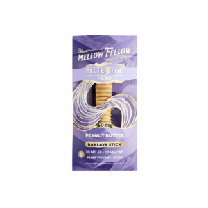 Mellow Fellow Baklava Sticks 40mg - Peanut Butter